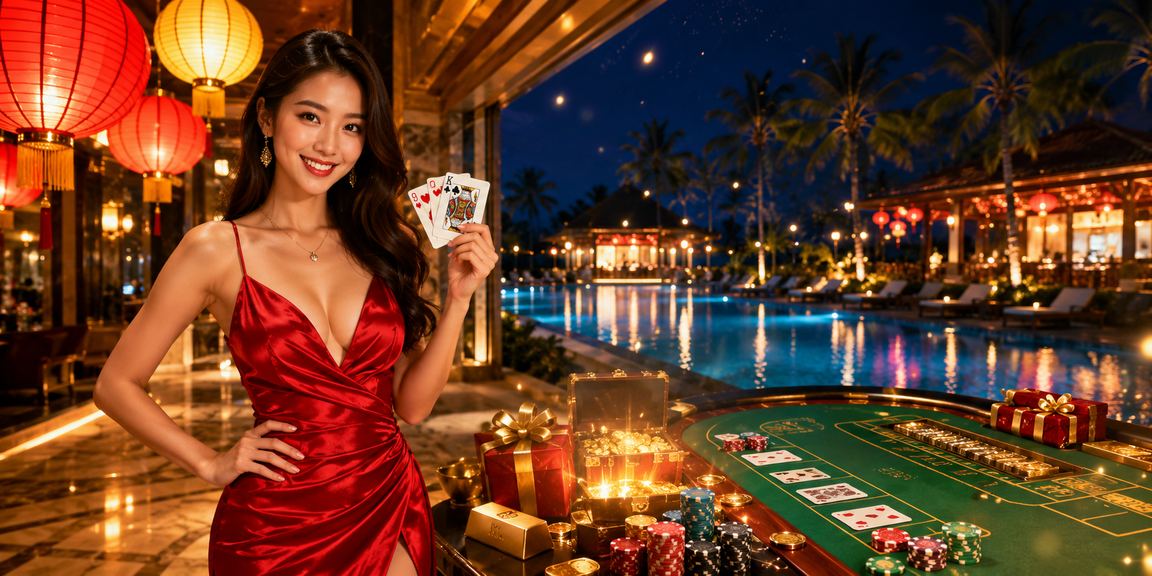Người chơi Baccarat trong ánh đèn lồng Hội An lung linh về đêm