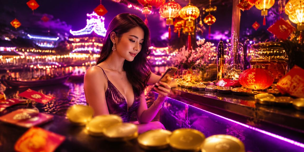 Bao lì xì đỏ mừng bonus tại chợ đêm Nha Trang trong không khí lễ hội sôi động