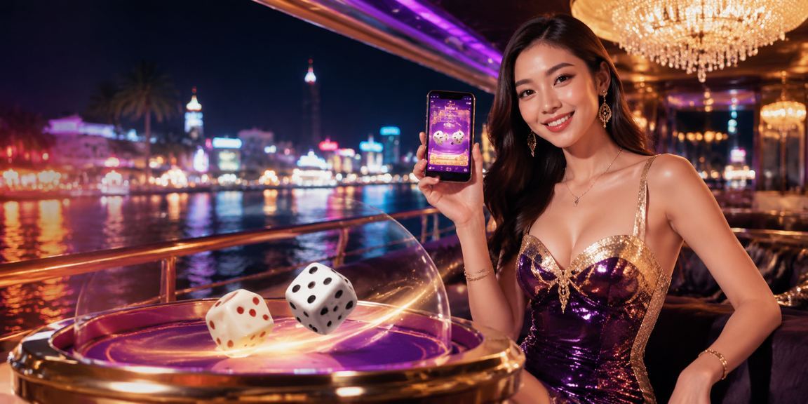 Người chơi tại chợ đêm Nha Trang tham gia Tài Xỉu xúc xắc trực tuyến